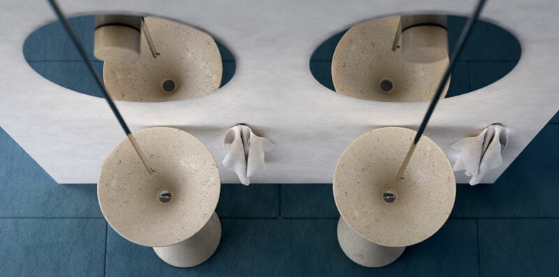 lavabi da terra per bagno lavandini da terra moderni