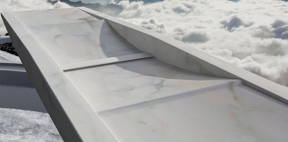 lavandino_marmo_rettangolare_vola_by_dedalostone lavandino alleggerito in marmo moderno