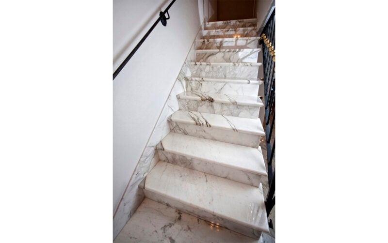 marble staircase
