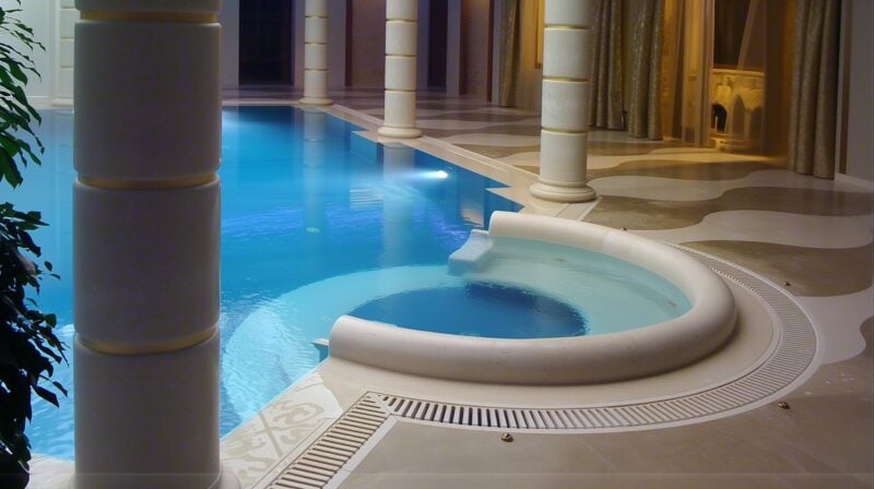 indoor marble pool