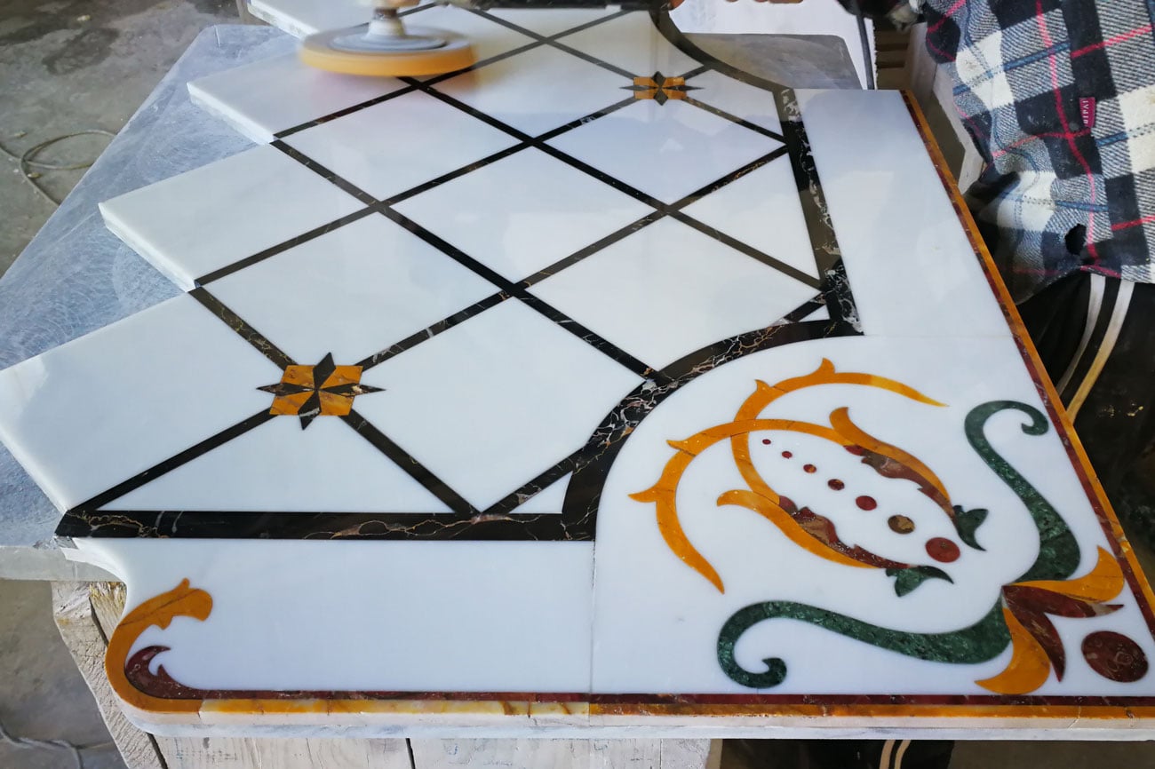 Natural Stone Inlay Whole Stone Inlay