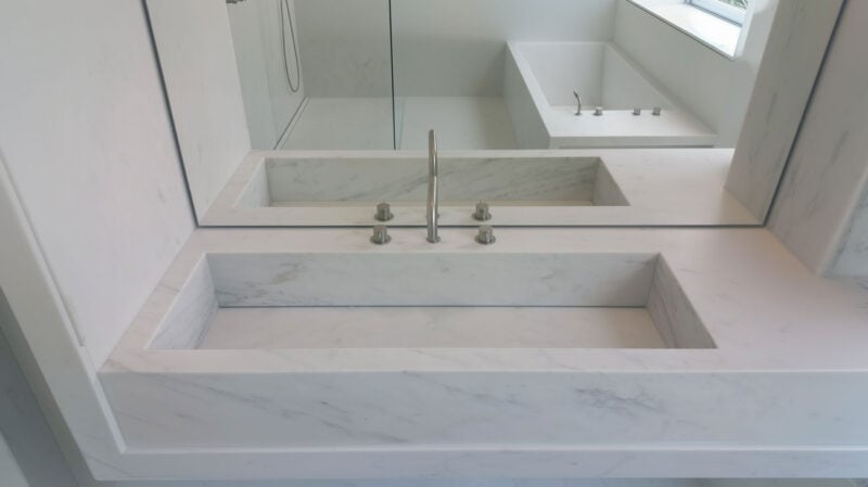 lavandino marmo con specchio lavandino marmo con specchio