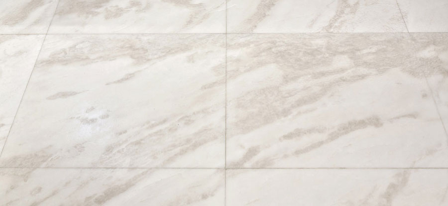 white carrara marble floor