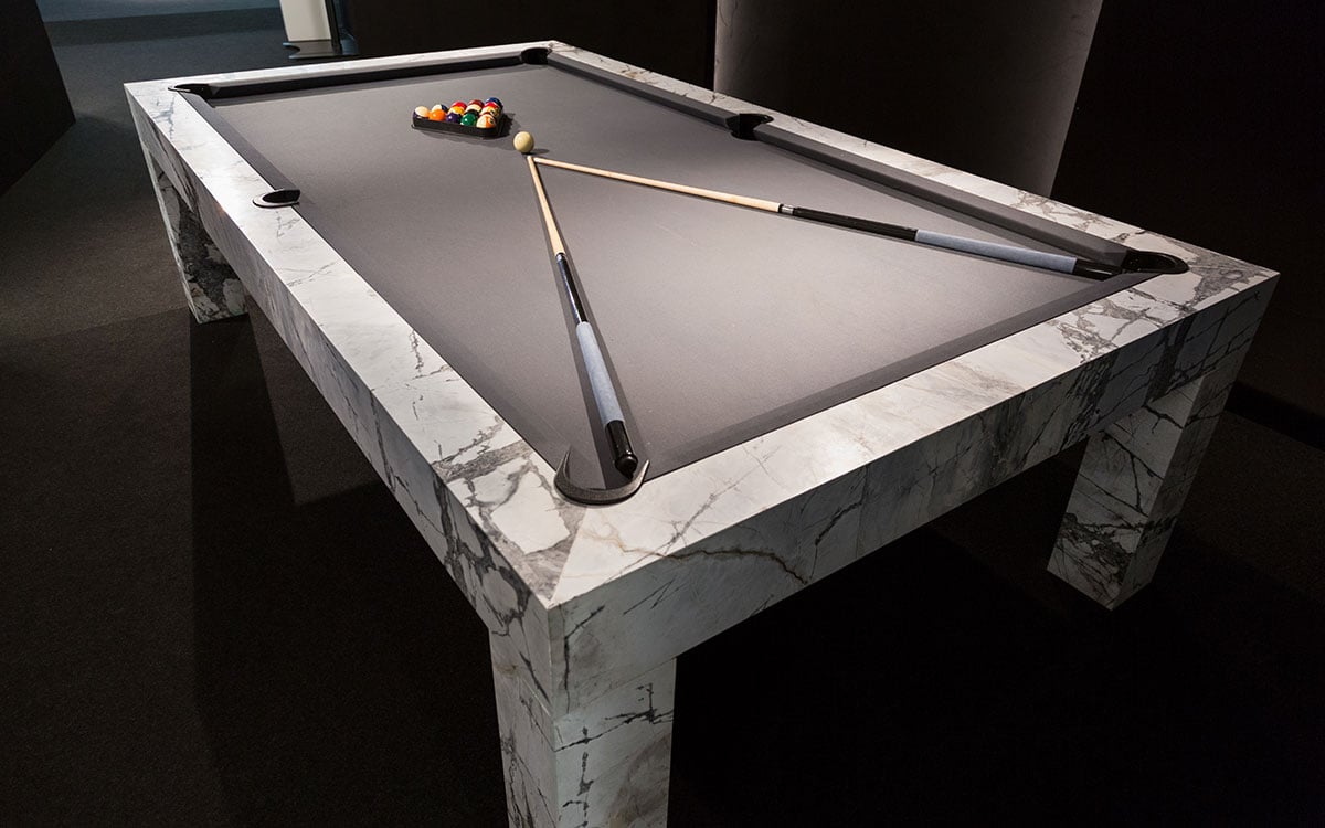Modern Pool Table How to choose a Luxury Billiard Dedalo Stone