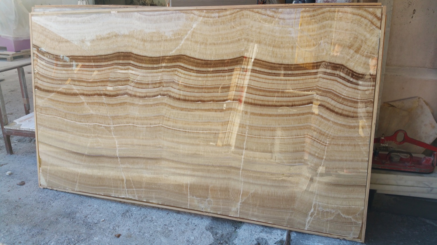 onyx marble slab