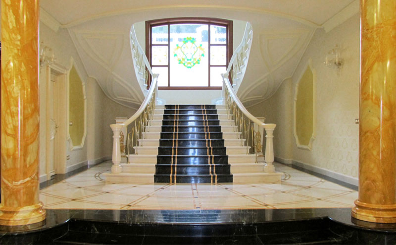 uses of yellow siena marble