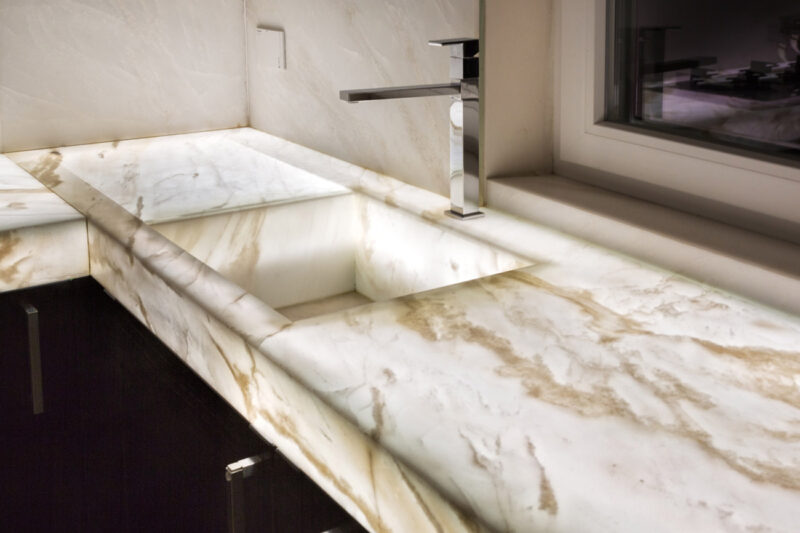 lavelli in marmo per cucine su misura