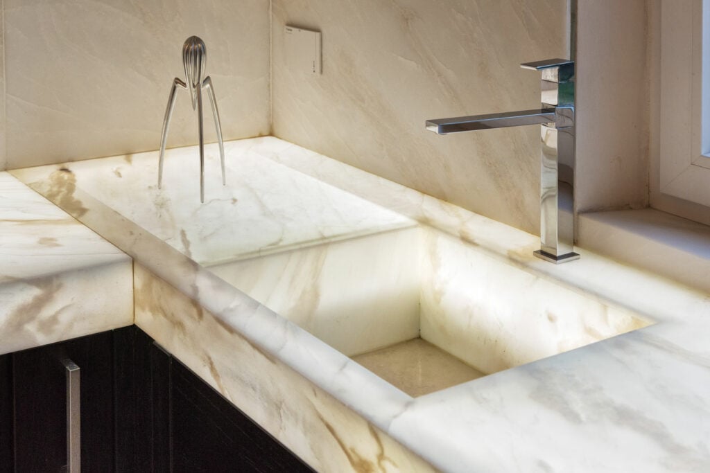 custom marble and stone kitchens