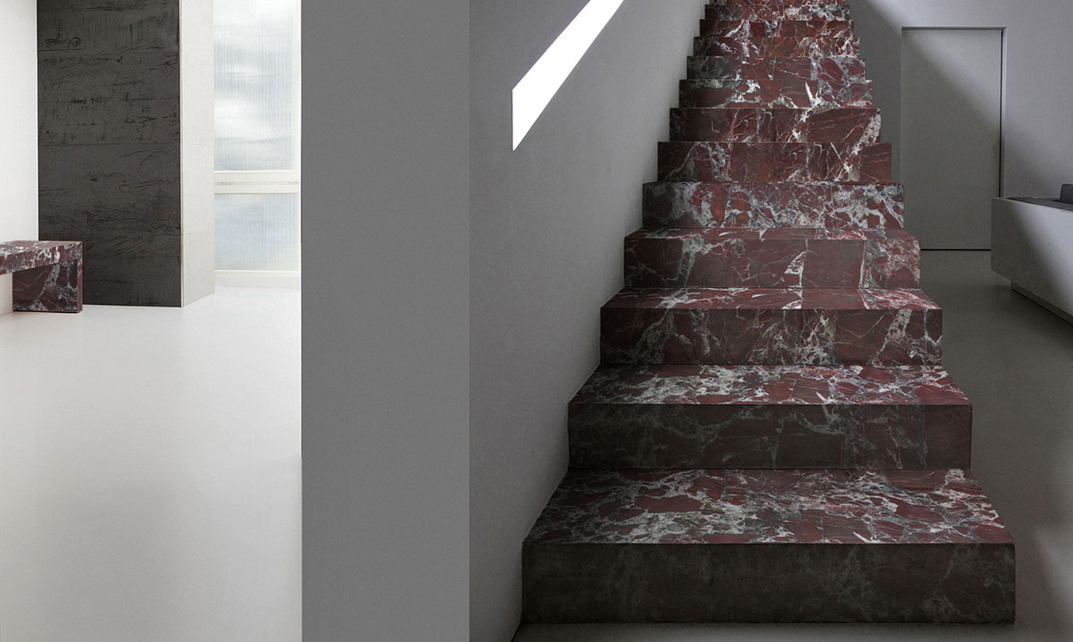 red marble types for furnishing