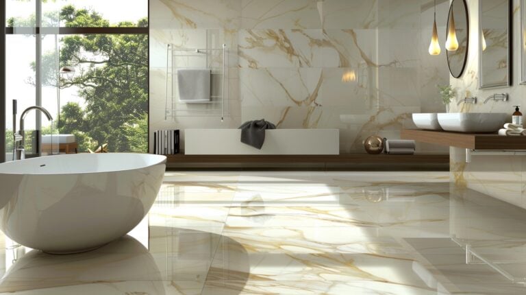 bagno in calacatta oro borghini