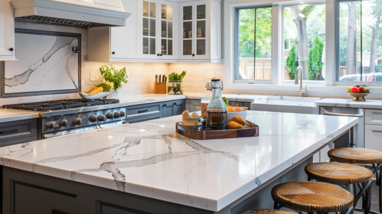 top cucina calacatta vagli