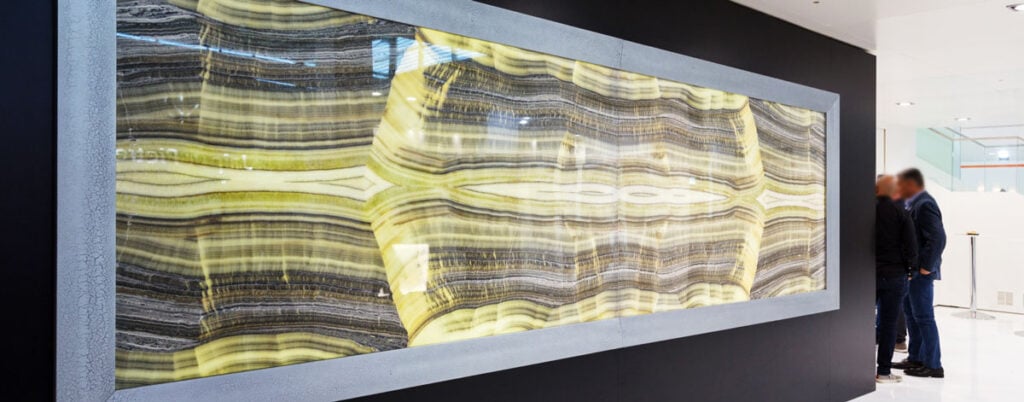 hinterleuchtete onyxe