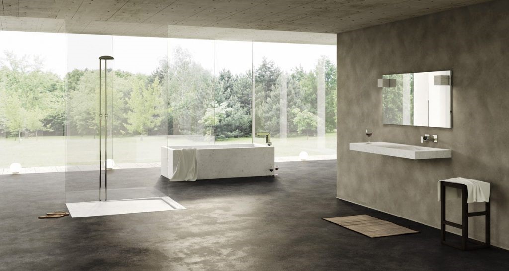 modernes marmor badezimmer