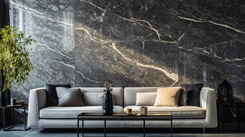 grey marble coverings