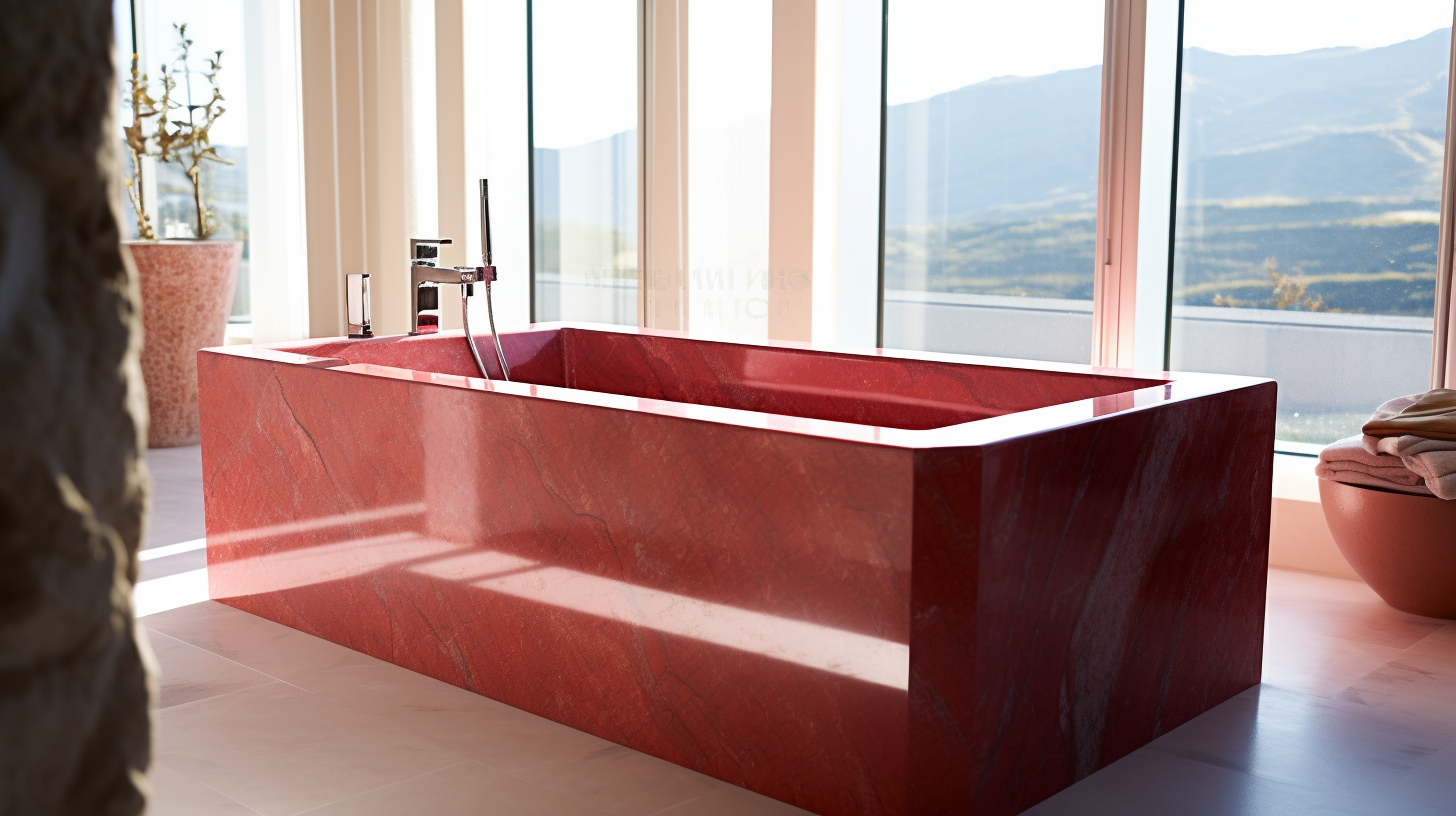 red marble red marble