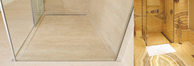 begehbare marmordusche oder mit box begehbare marmordusche oder mit box