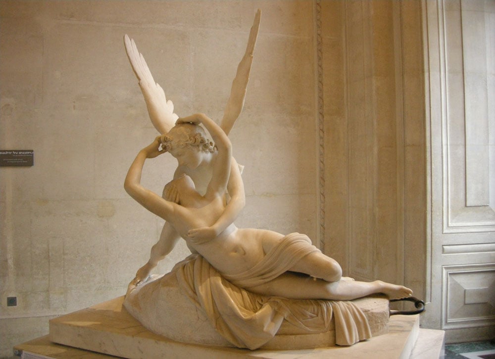 Cupid and Psyche by Antonio Canova Dedalo Stone