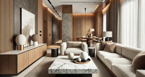 arredamento salotto moderno ed elegante