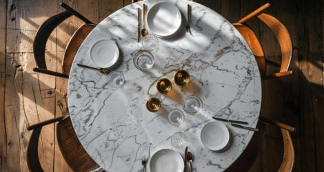 modern marble tables