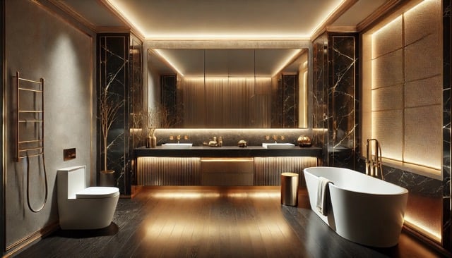 allestimenti bagni moderni