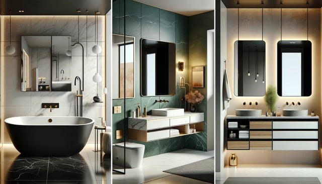 immagini bagni moderni