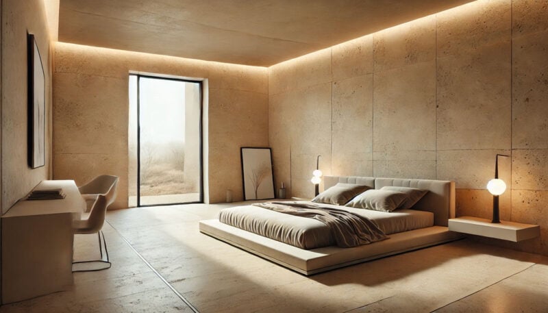minimalism bedroom