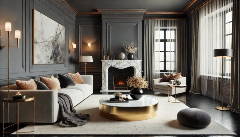 grey living room grey living room