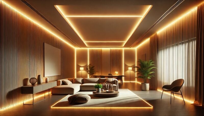 illuminazione led calda