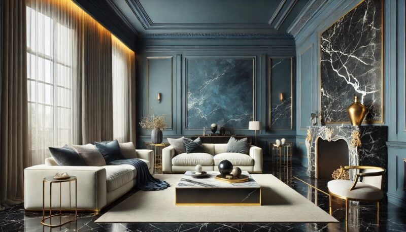 soggiorno blu soggiorno blu