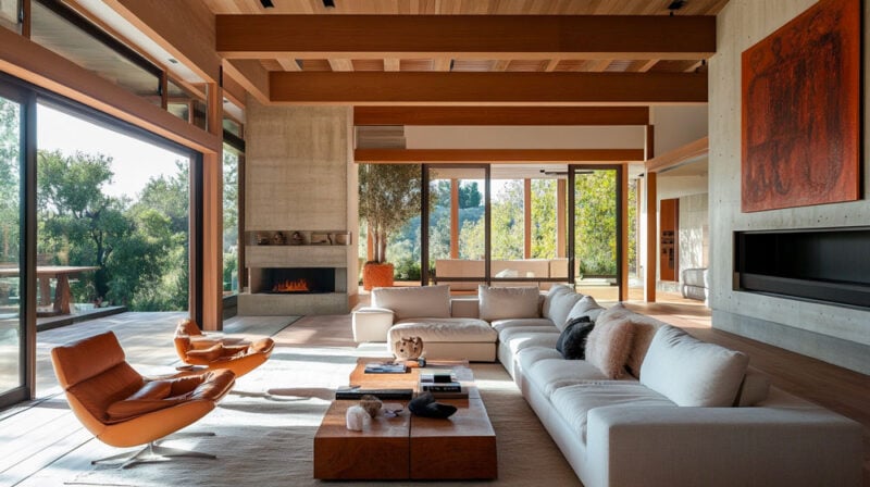 interiors of modern houses
