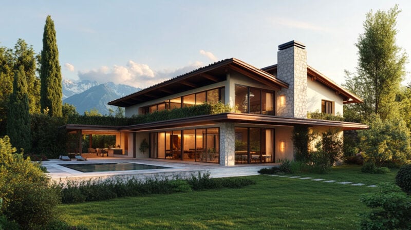 italian modern villa