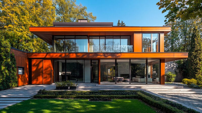 modern houses materials