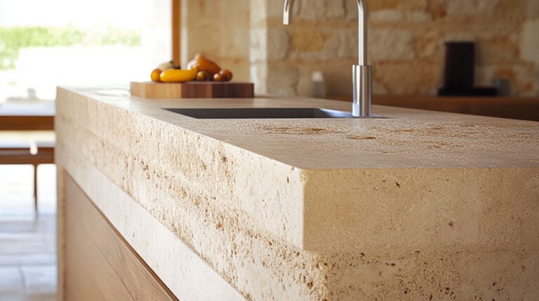 natural stone kitchen countertop