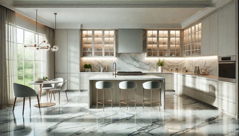 pavimento marmo bianco in cucina pavimento marmo bianco in cucina