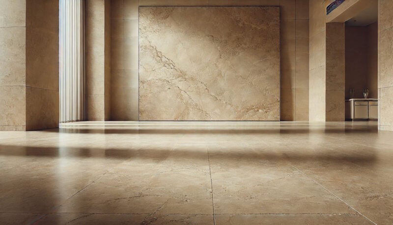 travertine floor