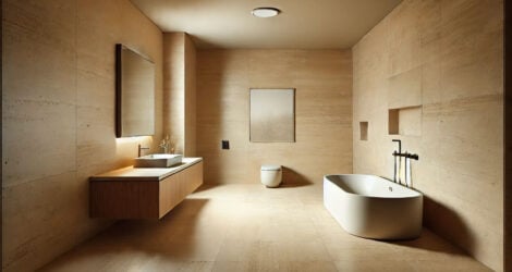 travertine flooring