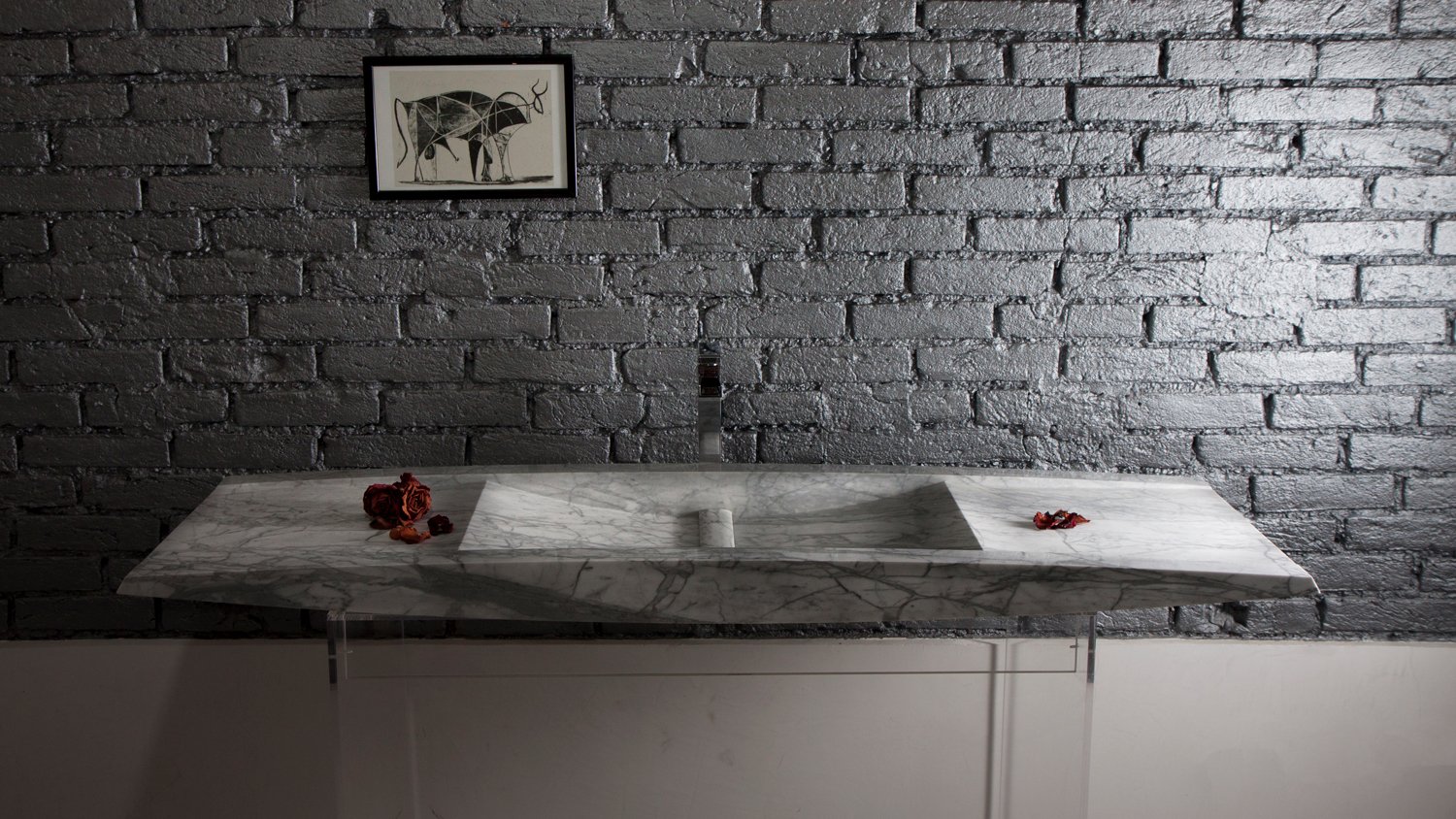 vola lavandino grigio marmo vola lavandino grigio marmo