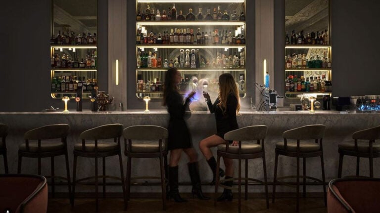 bancone bar lusso pietra