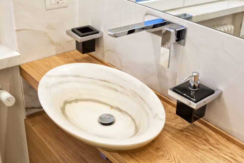 lavandini in marmo di lusso