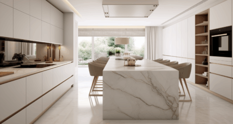 white marble