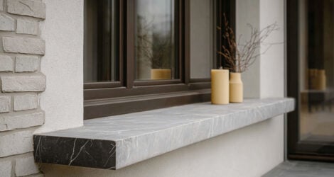 marble window sills