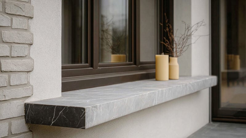 marble window sills