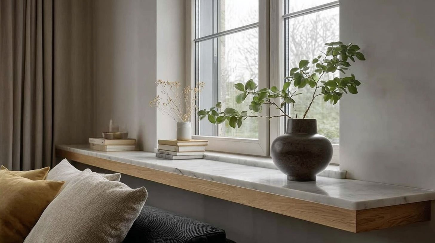 marble window sills thickness