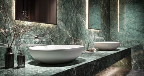 green marble