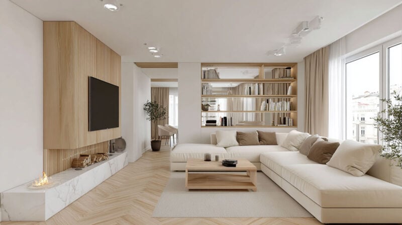 arredamento salotto moderno elegante