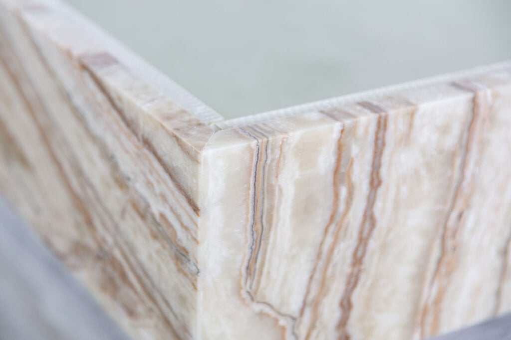 lavabo quadrato traver onyx