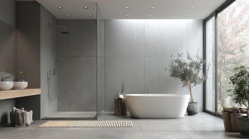 modern shower design