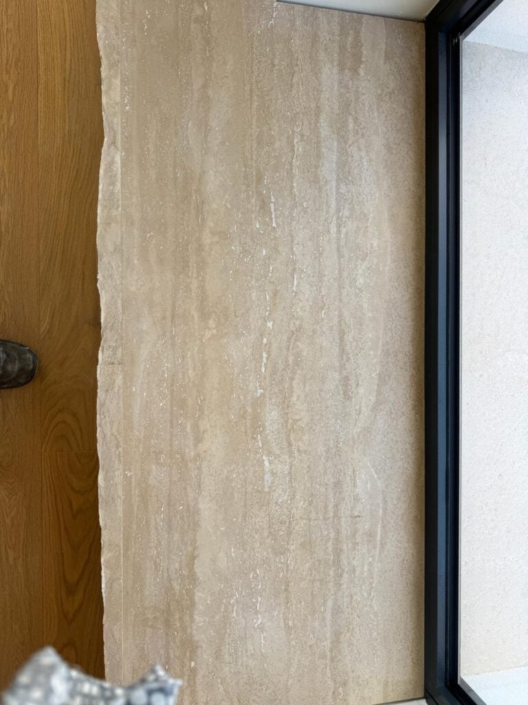 roman travertine threshold