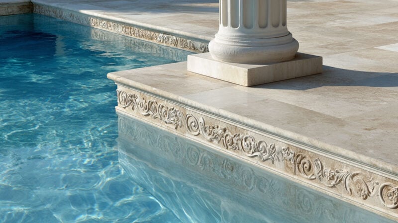 bordi piscina con rilievi bordi piscina con rilievi