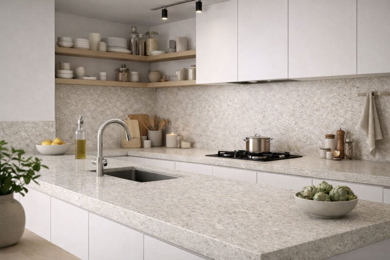 cos'e un top per cucina in quarzo